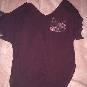 T-Shirt- Maroon